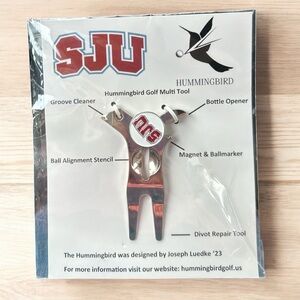 Hummingbird Golf Multi Tool with “SJU St. John University” Logo New in package.